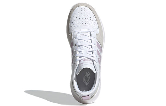 (WMNS) adidas Court 80s 'White Gray Purple' EE9832