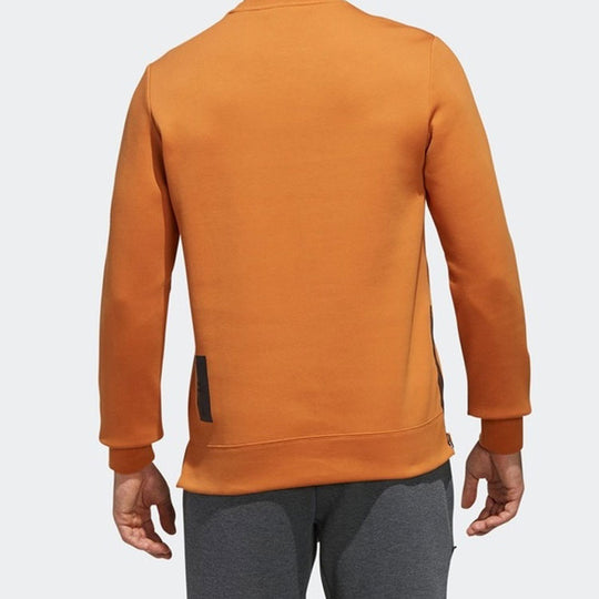 Men's adidas Pullover Knit Orange FJ0264