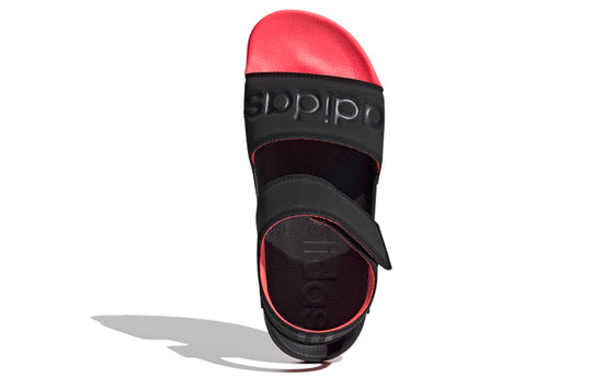 (WMNS) adidas Adilette Sandal 'Black Signal Pink' FW4300