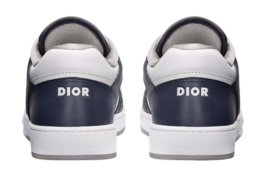 DIOR B27 Low-Top Sneaker 'Deep Blue and White Smooth Calfskin' 3SN272ZIJ_H820