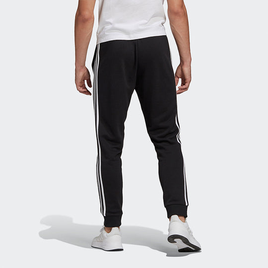 adidas M 3s Ft Tc Pt Stripe Sports Pants Black GK8831 - KICKS CREW