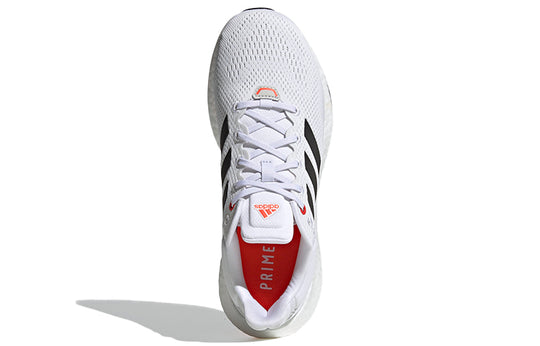 adidas PureBoost 21 'White Solar Red' GY5099 - KICKS CREW