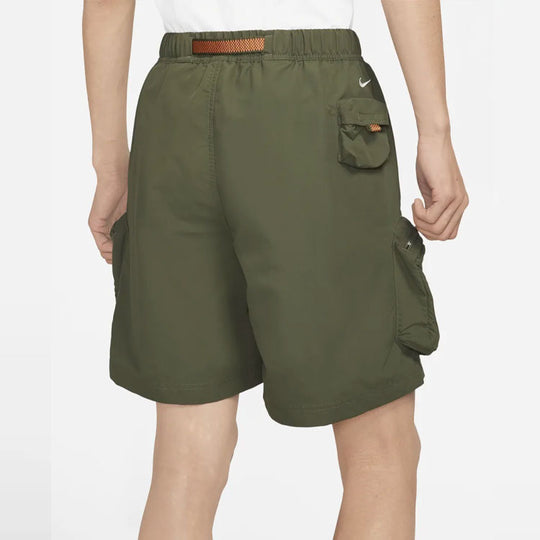 Men's Nike ACG Snowgrass Solid Color Cargo Shorts Green Gift to Boyfri ...