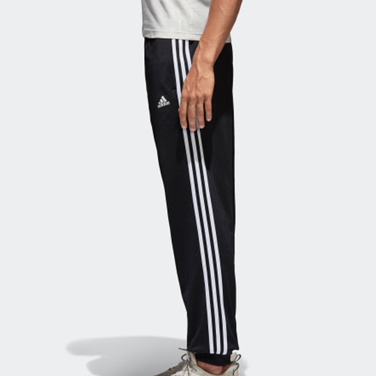 Adidas Sports Side Stripes Stylish Knit Long Pants 'Black' BK7396 ...