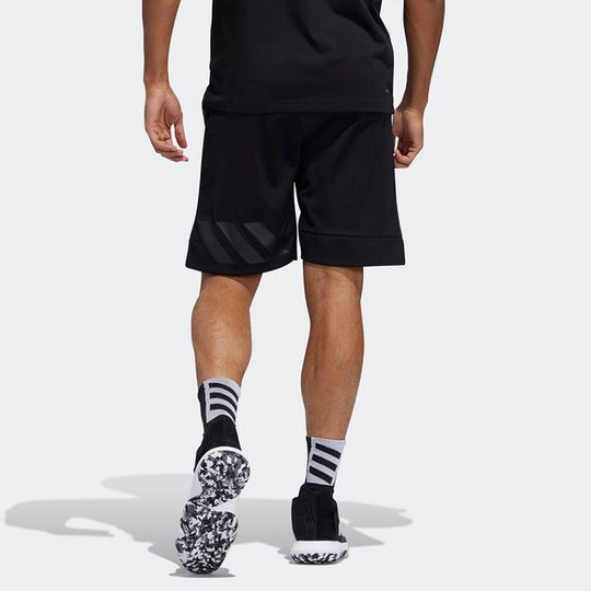 adidas Hrd C365 Slogan Basketball Shorts Men Black DZ0597