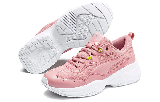 (WMNS) PUMA Cilia Shift Low-cut Running Shoes Pink/White 370284-02