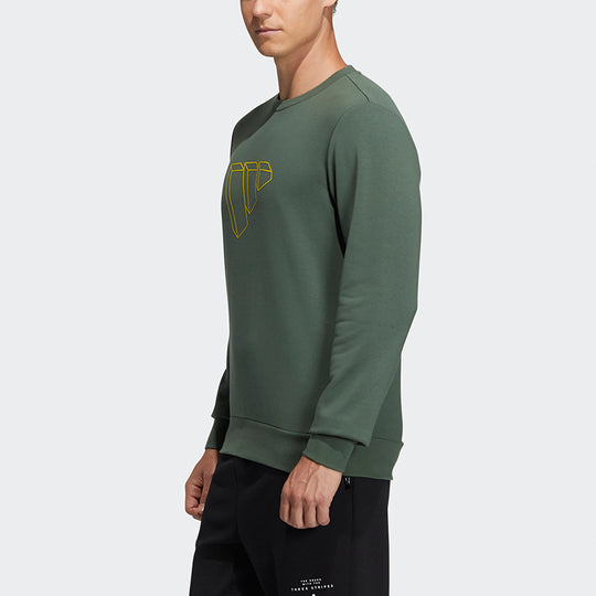 adidas Fi Swt Ft Bos Casual Sports Round Neck Pullover Green GP1003