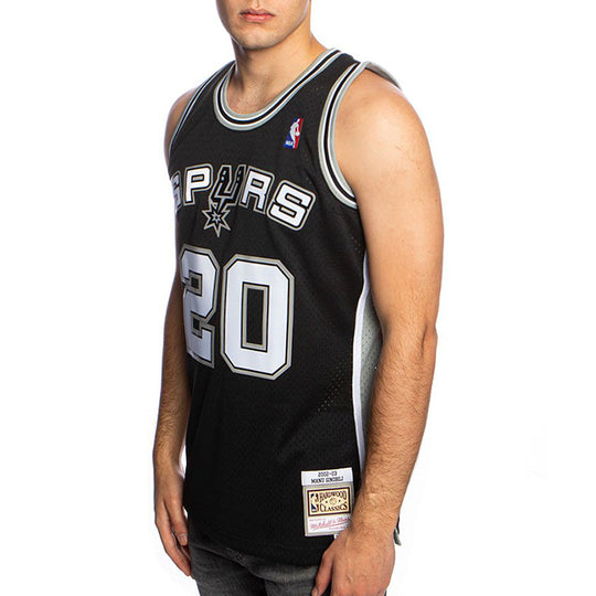 Mitchell & Ness NBA Swingman Jersey 'San Antonio Spurs -Manu Ginobili -  KICKS CREW