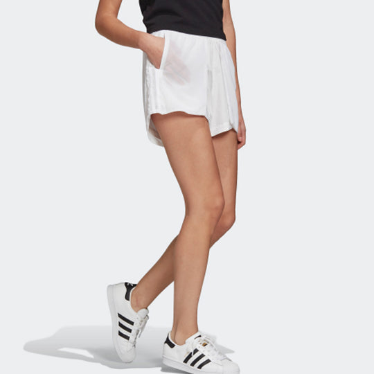 (WMNS) adidas originals Printing Sports Shorts White GK5181