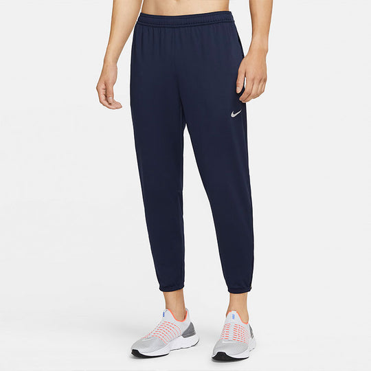 Nike Essential Knit Dri-FIT Breathable Casual Sports Running Long Pants Navy Blue Dark blue CU5526-451