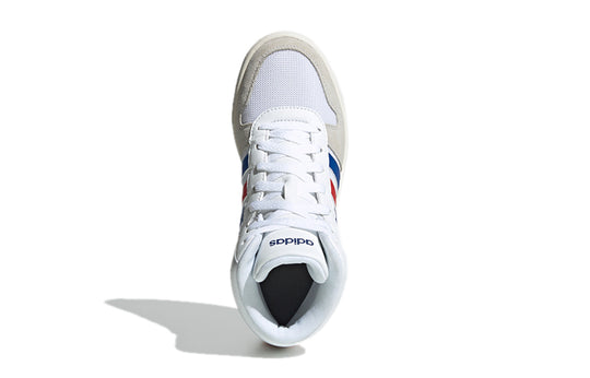 (GS) adidas neo Hoops Mid 2.0 'White Blue Red' FW9121