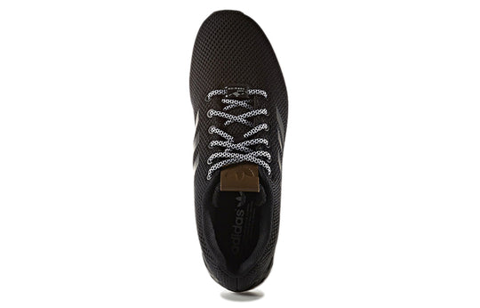 adidas originals Zx Flux Non-Slip Low Top Shoes/Sneakers Unisex Black BB2177