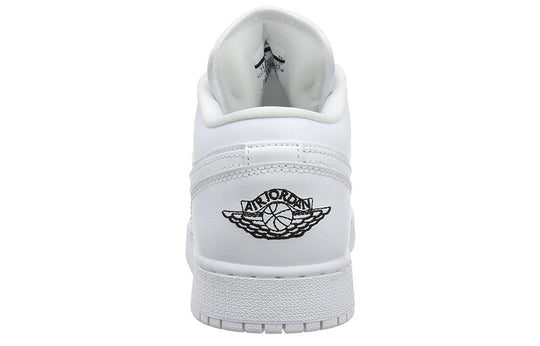 (GS) Air Jordan 1 Low 'Triple White' 553560-110 Big Kids Basketball Shoes  -  KICKS CREW