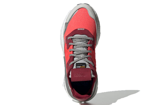 (WMNS) adidas Nite Jogger W 'Shock Red Grey One' EE5912