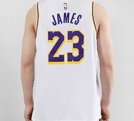 Lebron James Los Angeles Lakers Jersey yellow #23 – Classic Authentics