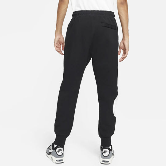 Men's Nike Large Logo Printing Lacing Bundle Feet Sports Pants/Trouser ...