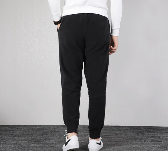Nike Solid Color Casual Sports Long Pants Black BV3602-010-KICKS CREW