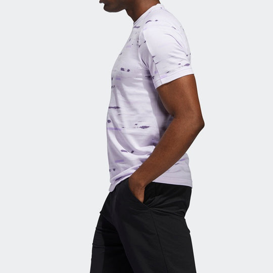 Men's adidas Jaq Printing Short Sleeve White T-Shirt FT2775