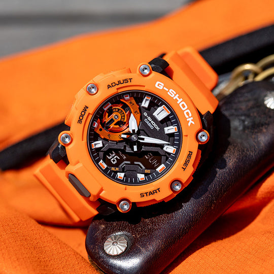 CASIO G-SHOCK Waterproof Sports Shockproof Mens Analog/Digital Combo GA-2200M-4APR Watches - KICKSCREW