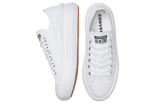 (WMNS) Converse Chuck Taylor All Star Move Low 'White' 570257C
