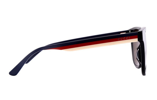 Men's GUCCI Sunglasses Gray Lens Black Frame Stylish Casual 54mm GG0848SK-002-54 Sunglasses - KICKSCREW