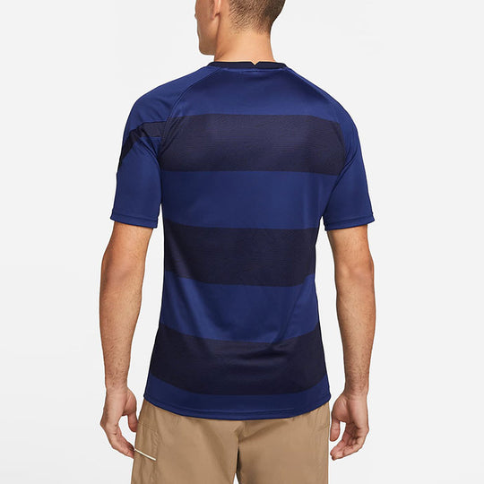 Men's Nike 21-22 Season Chelsea Training Soccer/Football Short Sleeve Blue T-Shirt DQ0547-422