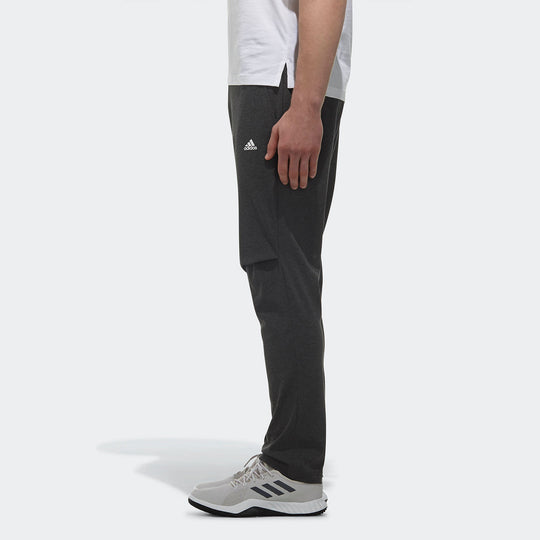 adidas Casual Running Sports Knit Long Pants Gray CV6252