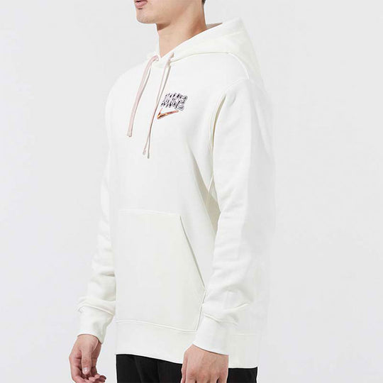 Men's Nike Alphabet Logo Pullover Creamy White DM2250-133
