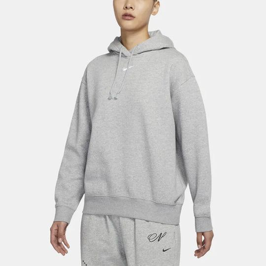 (WMNS) Nike Sportswear Collection Fleece Hoodie 'Grey' DJ7669-063