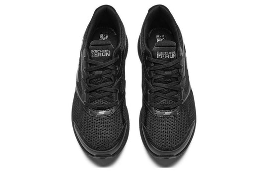 (WMNS) Skechers GO RUN 'Black Grey' 128280-BBK
