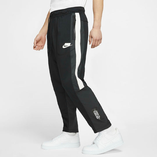 Men's Nike Logo Black Sports Pants/Trousers/Joggers CJ5047-060 - KICKS CREW