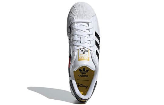 adidas Originals Superstar Shoes 'Cloud White Core Black Hazy Yellow' GW2249