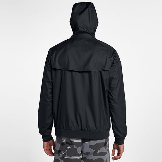 Men's Nike Windrunner Hooded Woven Windbreaker Sports Jacket 727325-010