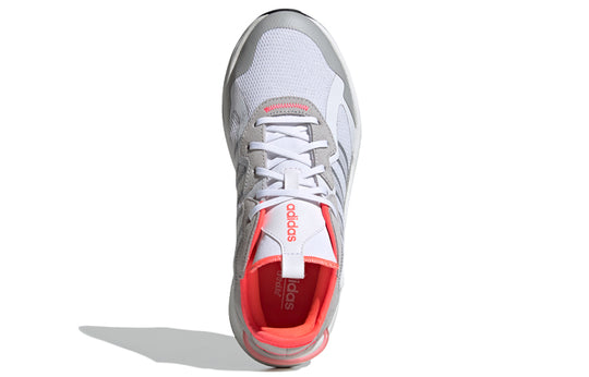 (WMNS) adidas neo Futureflow 'White Gray Orange' FY6092