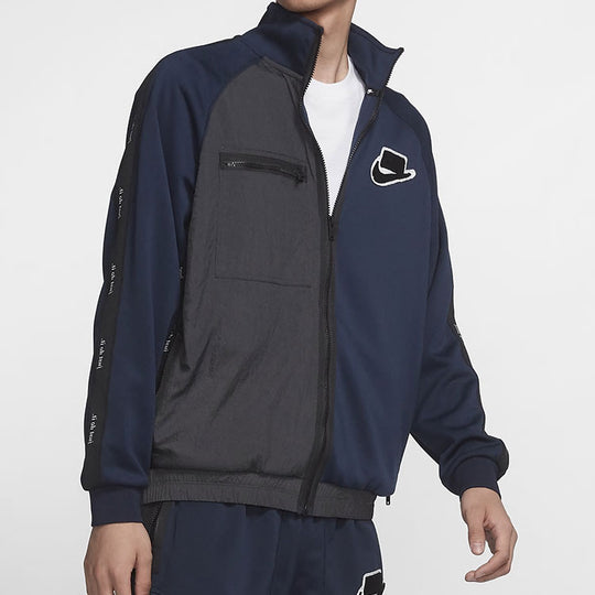 Nike Sportswear Athleisure Casual Sports Jacket Navy Blue Dark blue BV4604-498