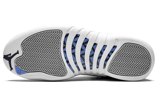 Air Jordan 12 Retro 'Grey University Blue' 130690-007 Retro Basketball Shoes  -  KICKS CREW
