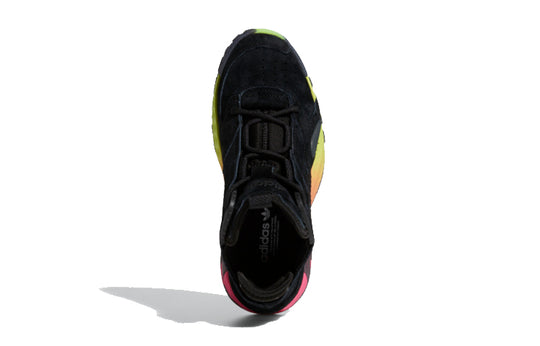 (GS) adidas Streetball J 'Black Yellow Pink' EF9606