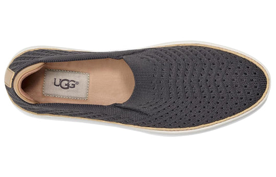 (WMNS) UGG Sammy Chevron Sneaker 'Grey' 1102560-CHRC