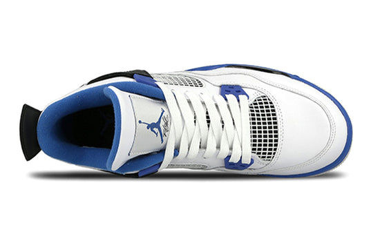 (GS) Air Jordan 4 Retro 'Motorsports' 408452-117 Big Kids Basketball Shoes  -  KICKS CREW