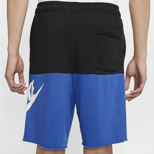 Men's Nike SPORTSWEAR ALUMNI Blue Shorts CJ4353-010 - KICKS CREW