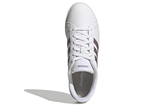 (WMNS) adidas Courtpoint 'White Matte Purple' GY2183