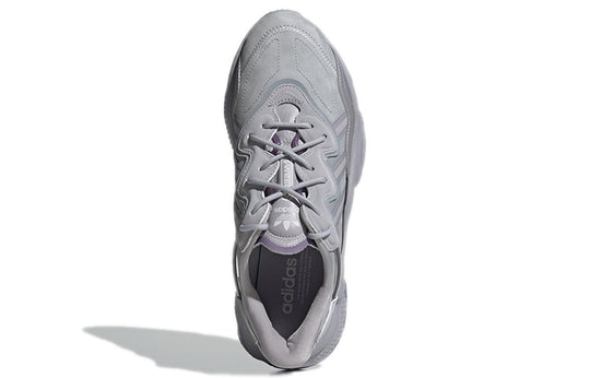 adidas originals Ozweego Cozy Wear-Resistant Running Shoes Gray Purple GY1027