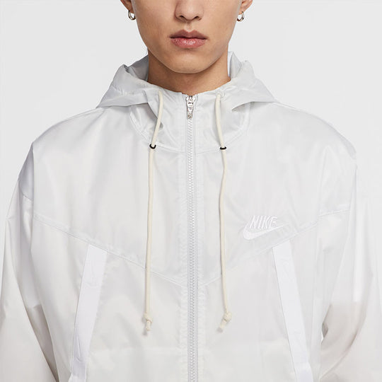 Men's Nike Sportswear Windrunner Jacket White CU4514-028