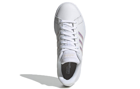 (WMNS) Adidas Grand Court 'White Aluminium' FW3734 - KICKS CREW