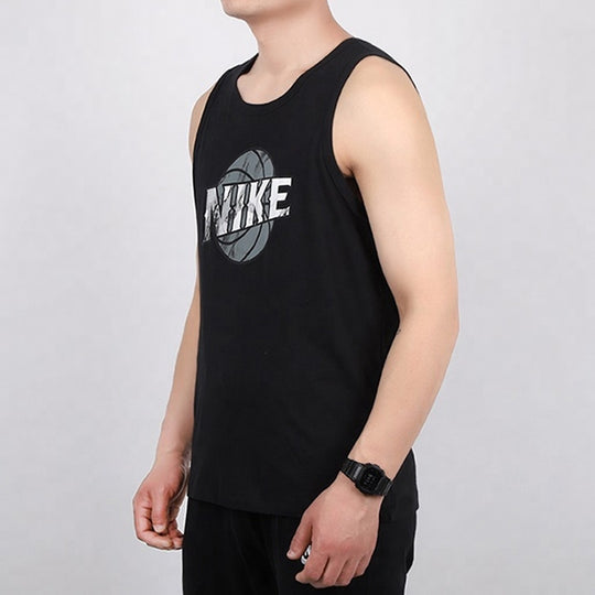 Nike Basketball Printing Pattern Sleeveless Vest Black CD1293-010