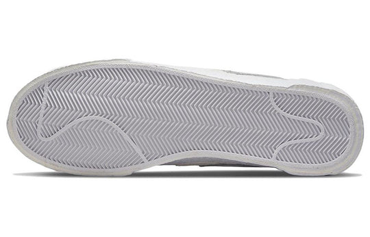 Nike Blazer Low x Sacai 'White Patent' DM6443-100 Sneakers  -  KICKS CREW