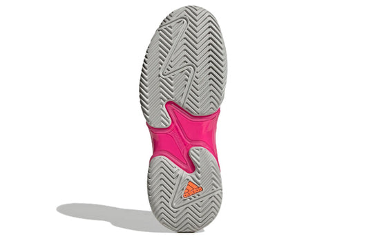 (WMNS) adidas Barricade Tennis Shoes 'Grey Shock Pink' HR2036