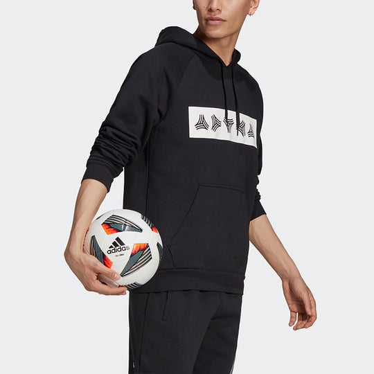 adidas Tan Sw Hoody Soccer/Football Sports Training Pullover Black FS5049