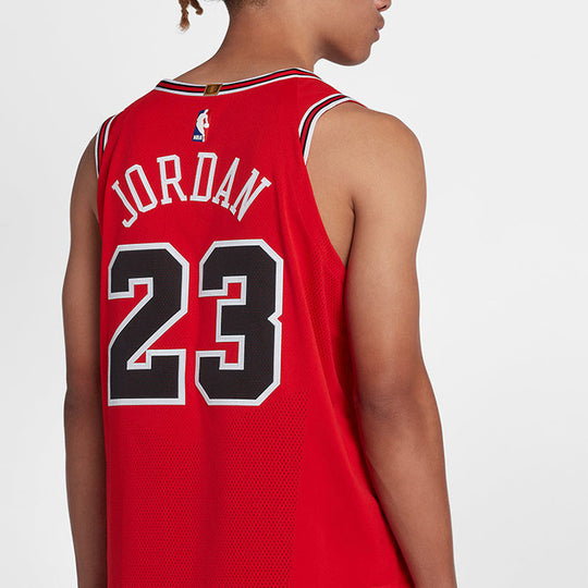 Nike Jordan Icon Edition Authentic Jersey (Chicago Bulls) au Red BV7246-657