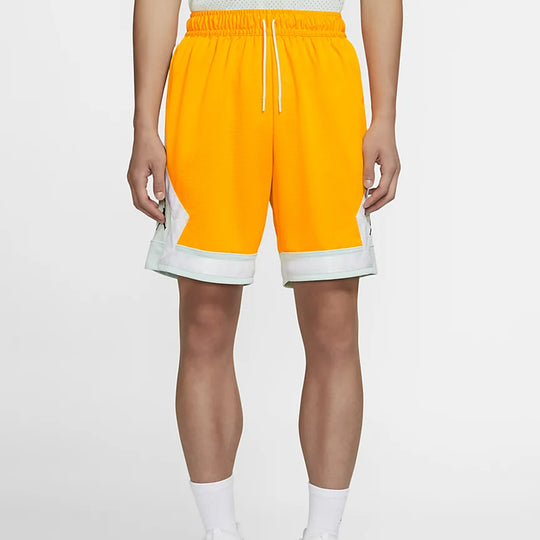Air Jordan Jumpman Diamond Basketball Shorts For Men Orange CV6023-845 ...